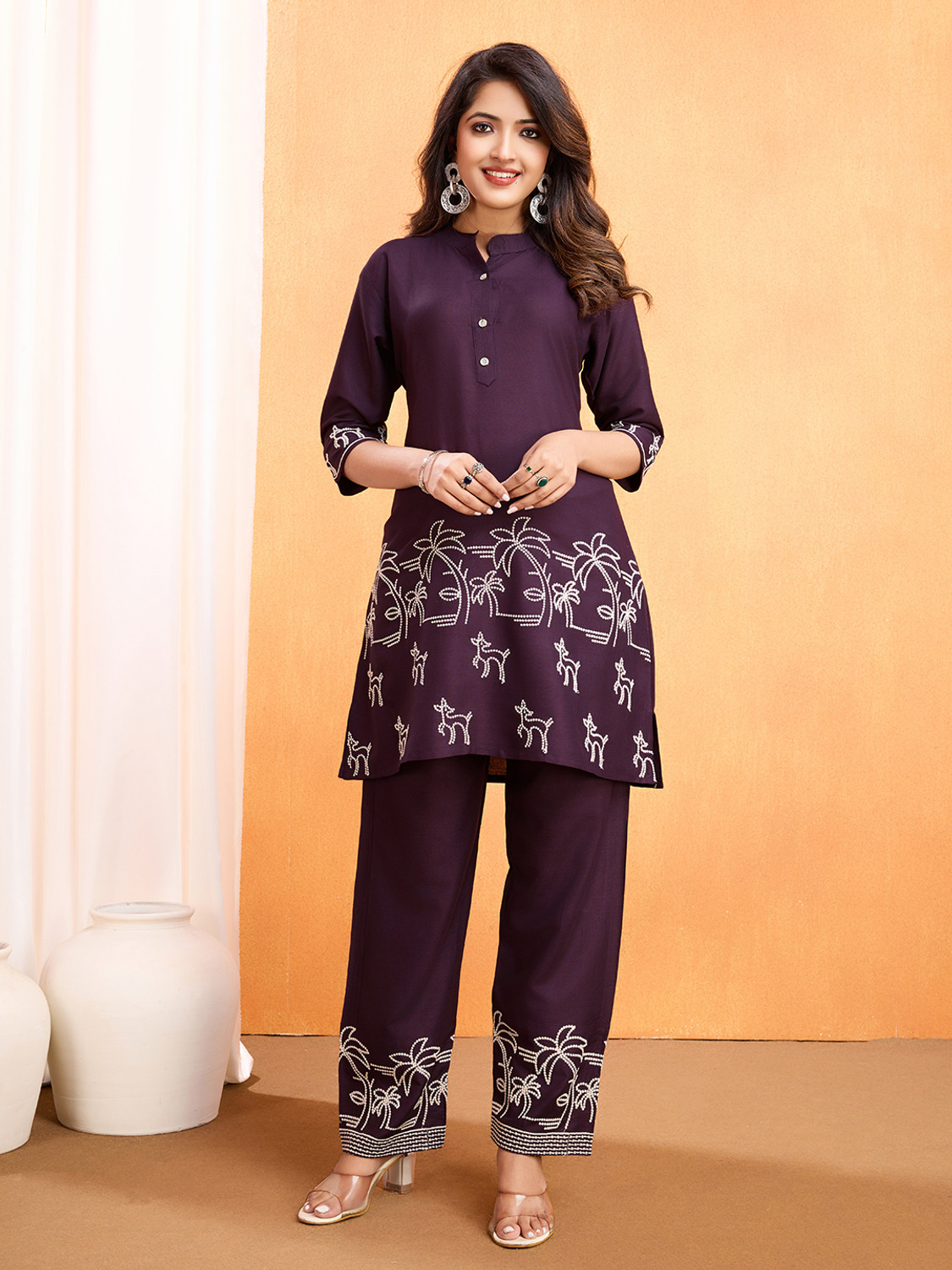 Image of devpriya Top Pant Co-ords Set