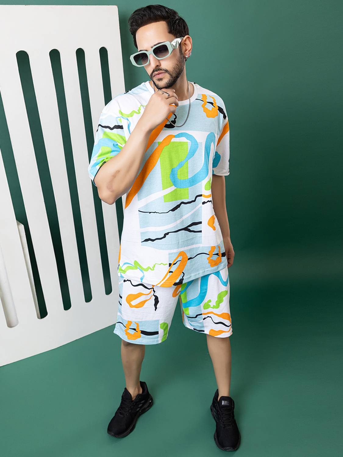 Armenor Tshirt Regular Shorts Co-ords Set