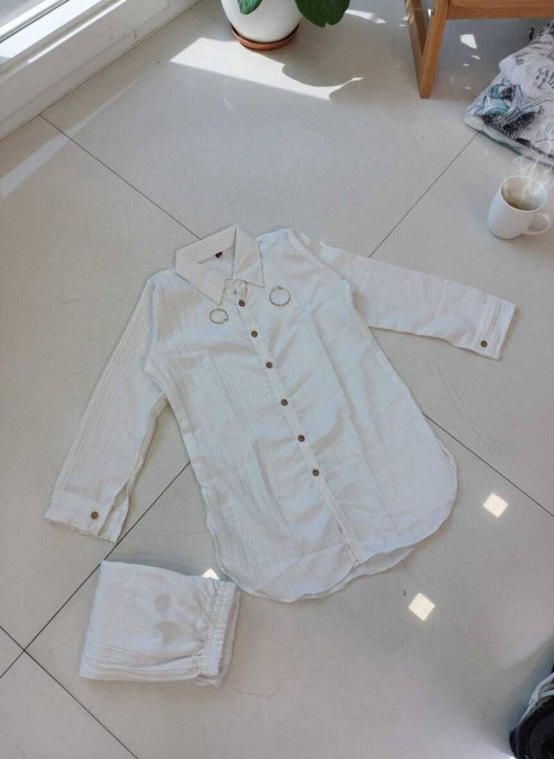 ANGELOUTLETS Shirt Pant Co-ords Set