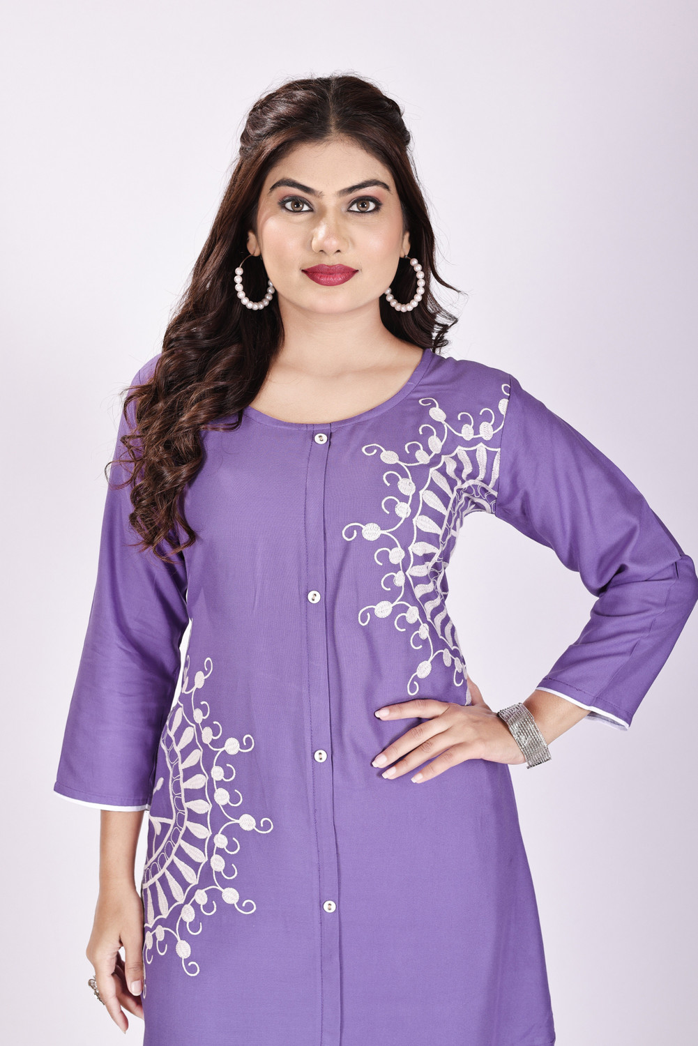 Image of GOKUL TRENDZ Top Palazzos Co-ords Set