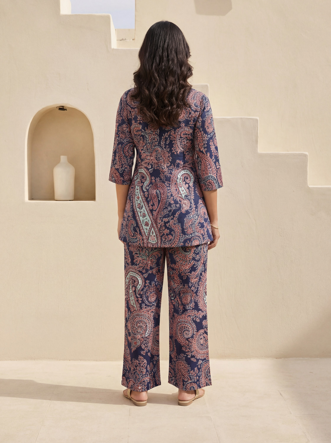 Image of Leriya Fashion Tunic Palazzos Co-ords Set