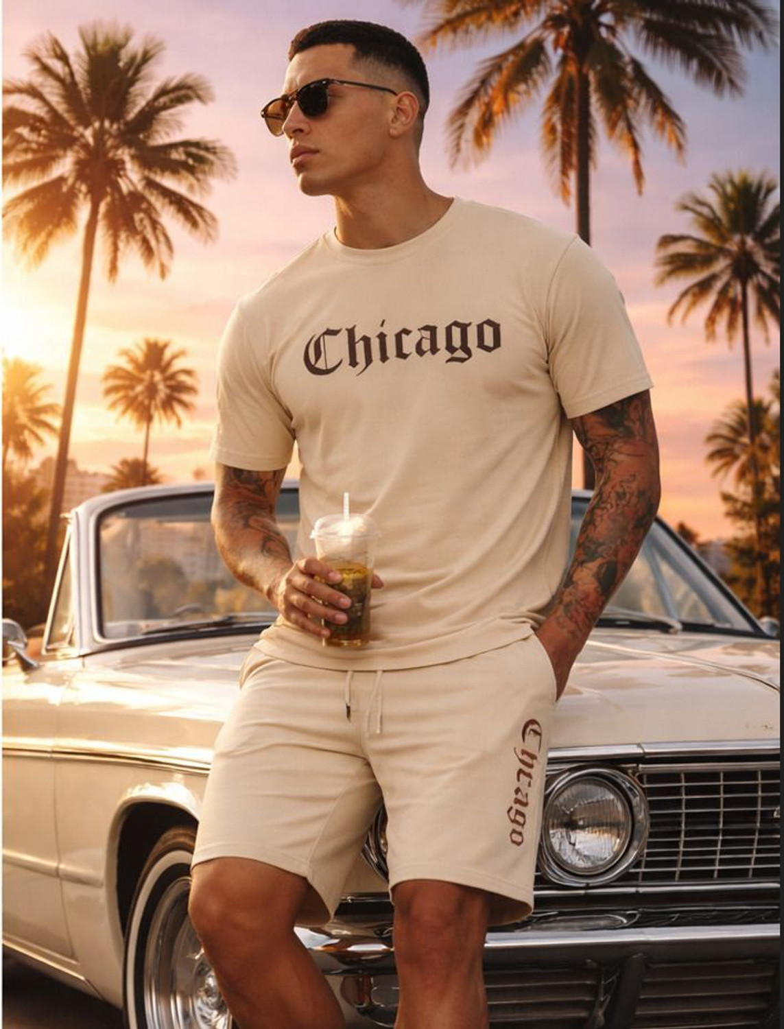 Image of Ruggstar Tshirt Regular Shorts Co-ords Set