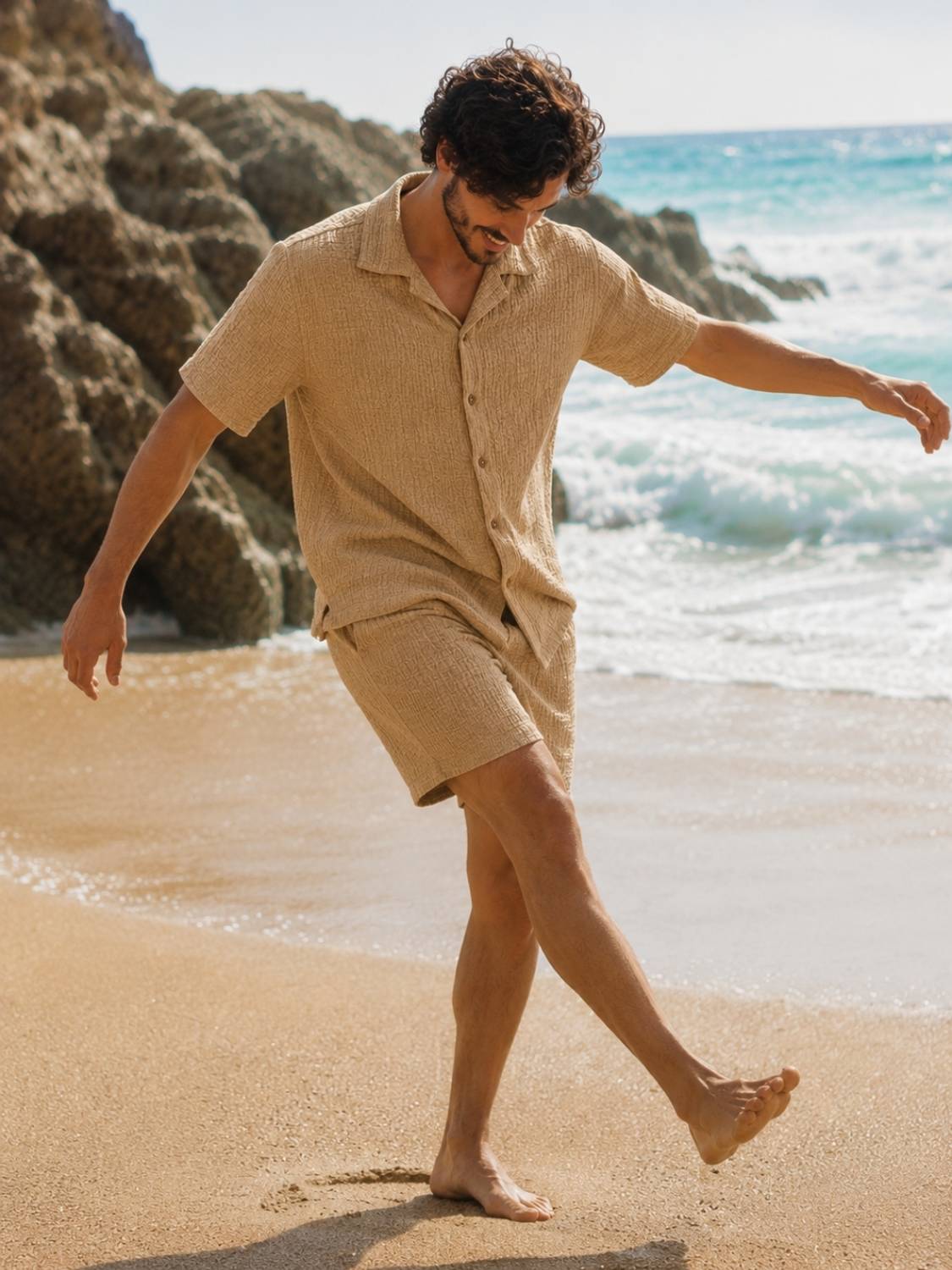 ORGANIC ARMISTO Shirt Shorts Co-ords Set - Image 2