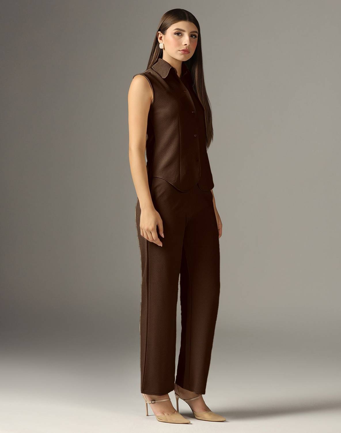 Selvia Shirt Pant Co-ords Set - Image 4