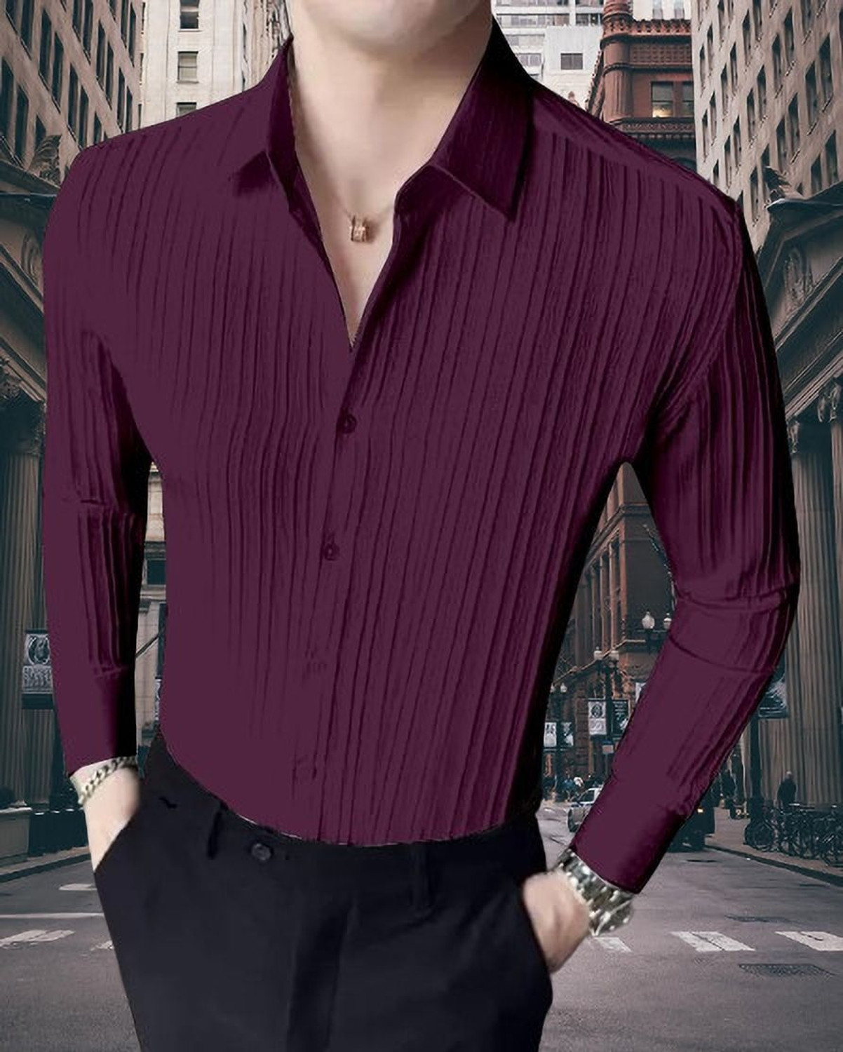 Image of TyrellFashion Men Shirt Pant Set