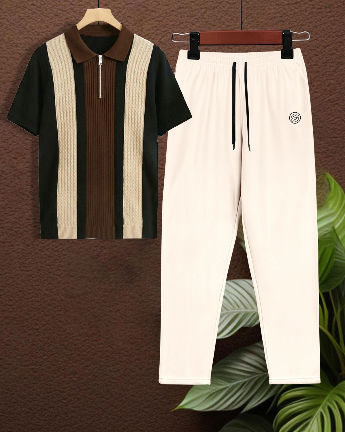 Image of AUSK Colorblock Men Track Suit