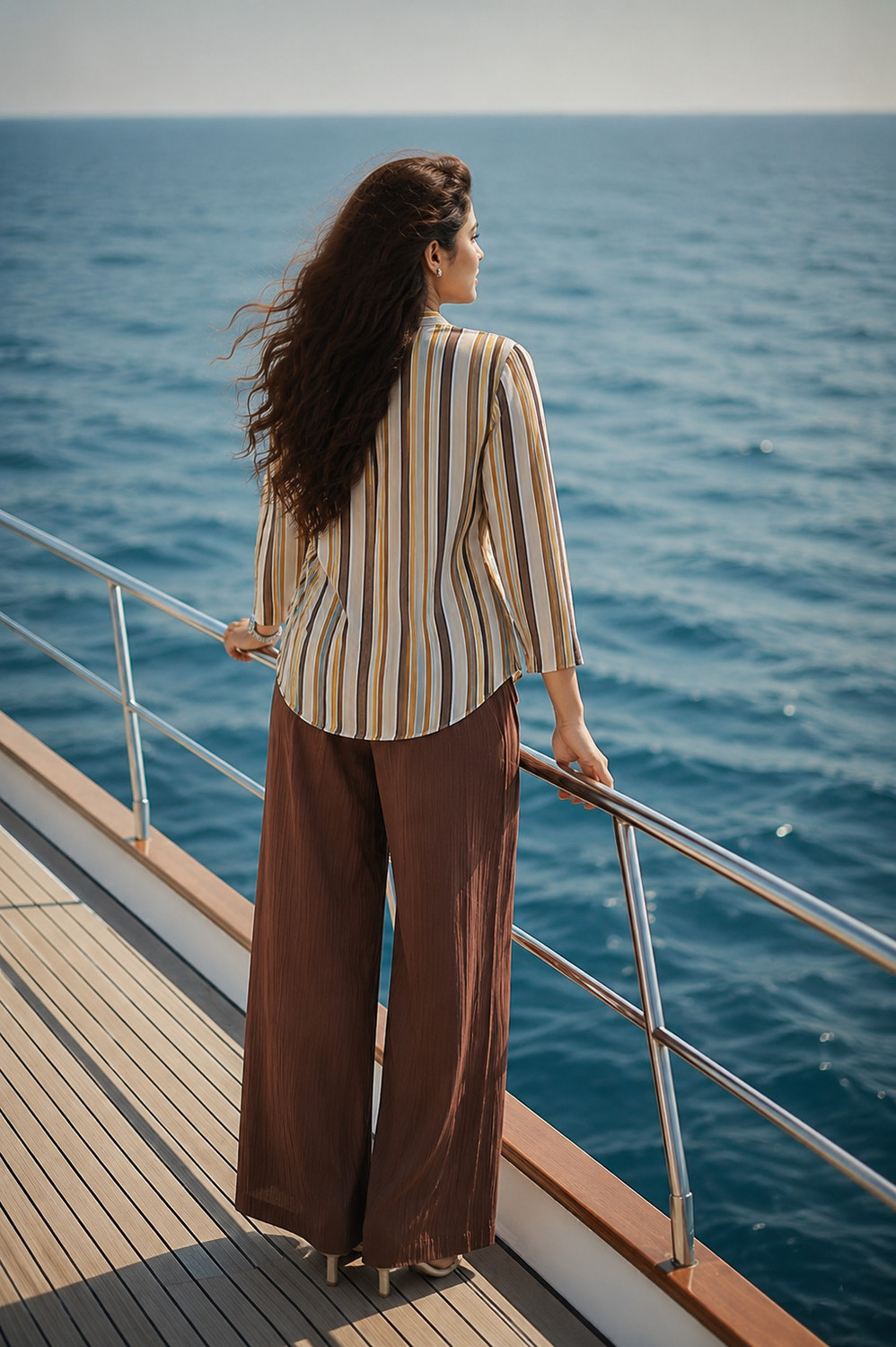 Image of GOPI SAREE Top Pant Co-ords Set