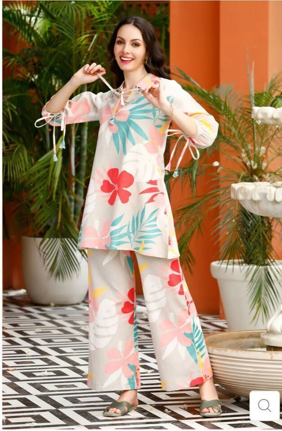 Image of Dhun Creation Tunic Pant Co-ords Set