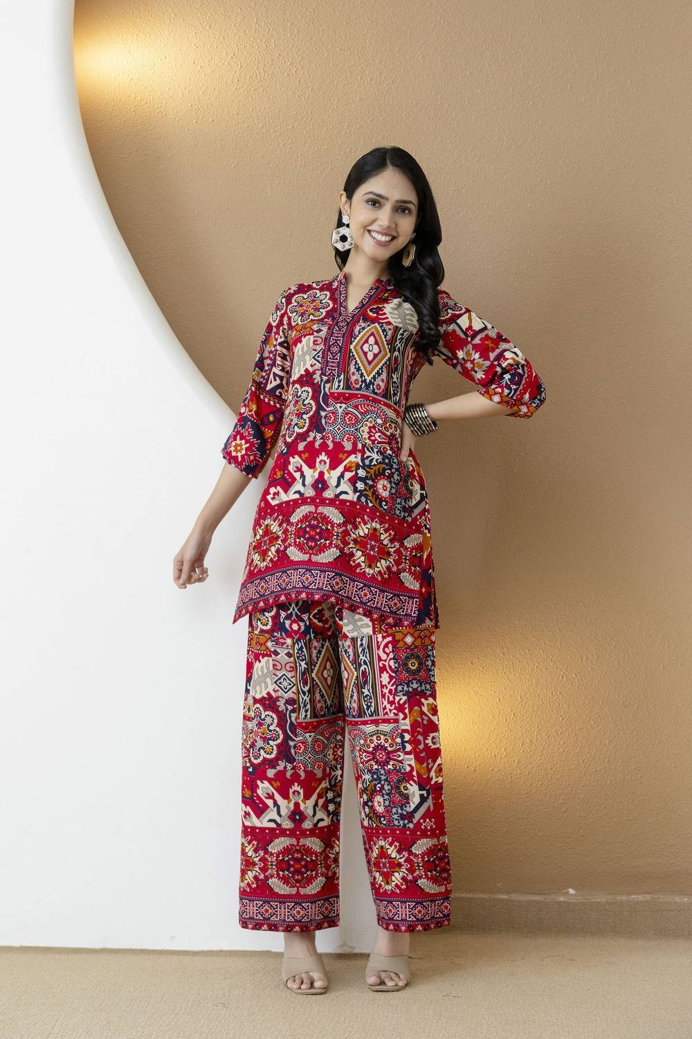 berrylicious Women Kurti Palazzo Set