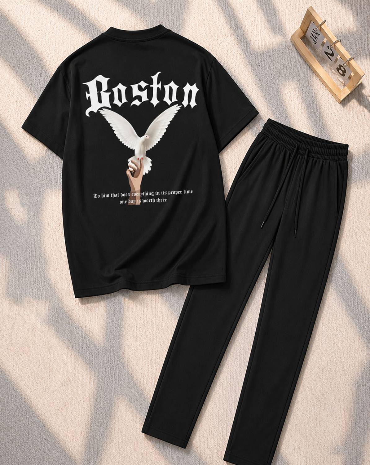 ENITOR Tshirt Pant Co-ords Set - Image 1