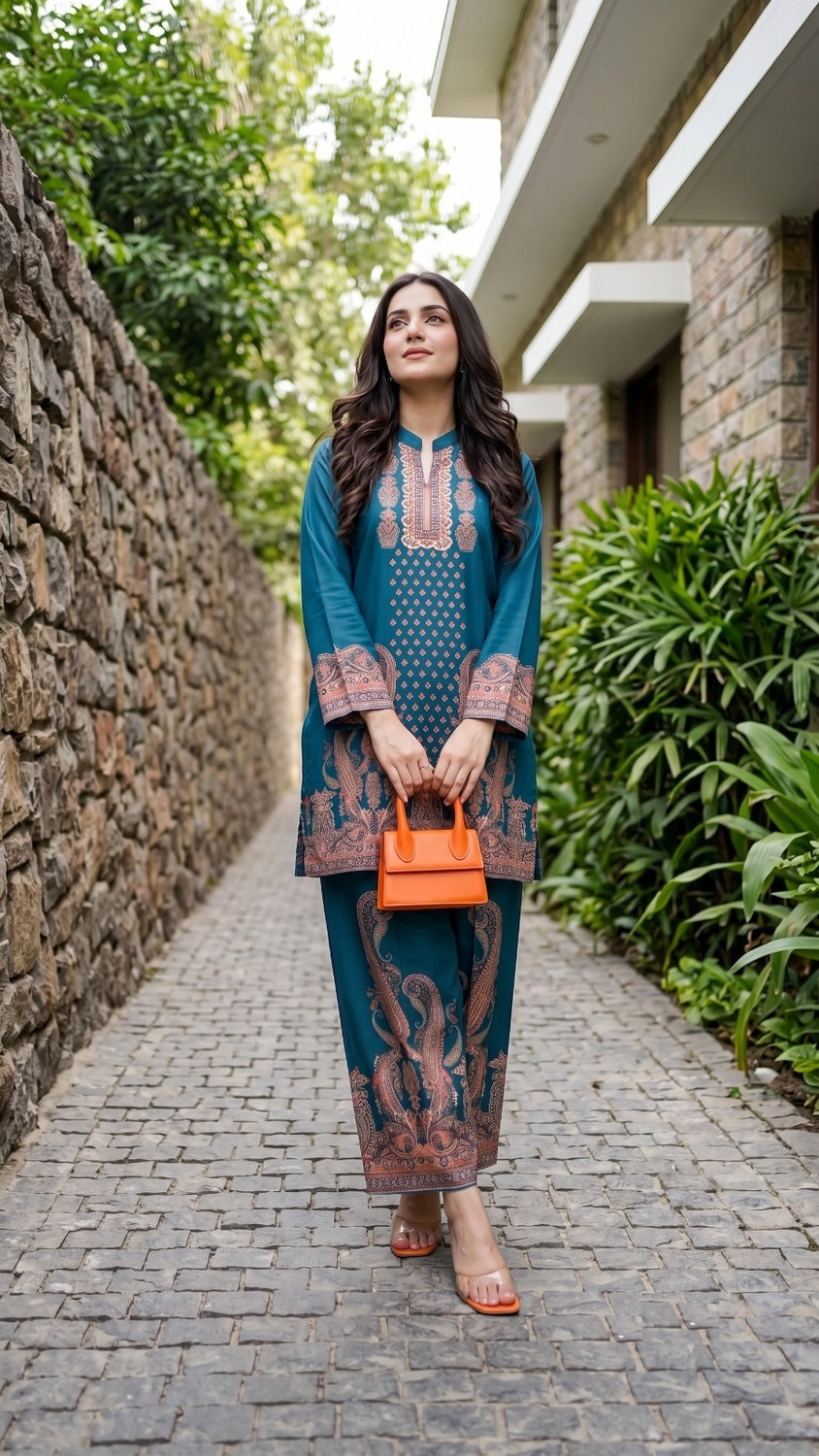 Image of Sretan Tunic Palazzos Co-ords Set