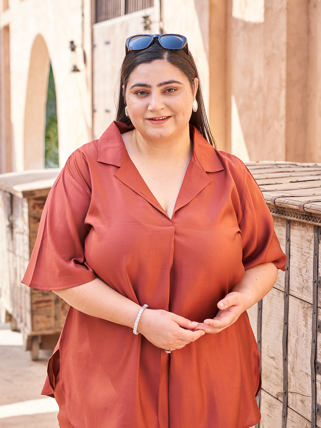 Image of TITTLI Tunic Pant Co-ords Set
