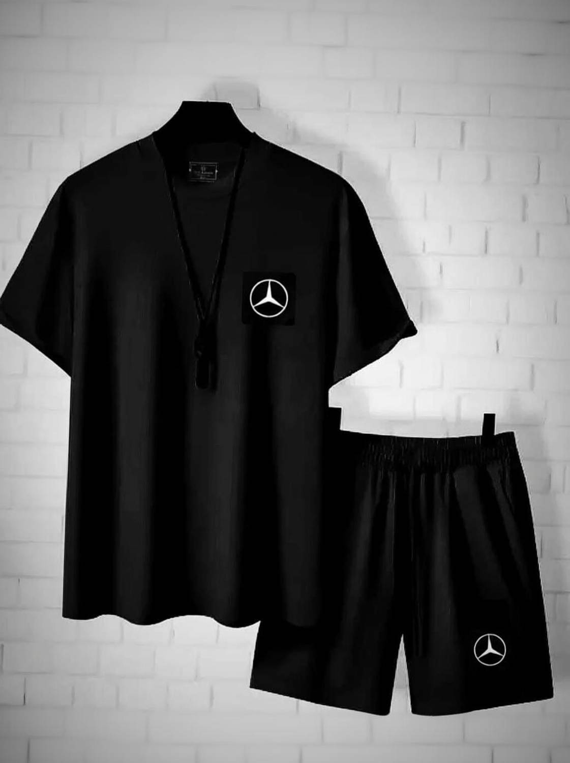 A4S Tshirt Regular Shorts Western Set