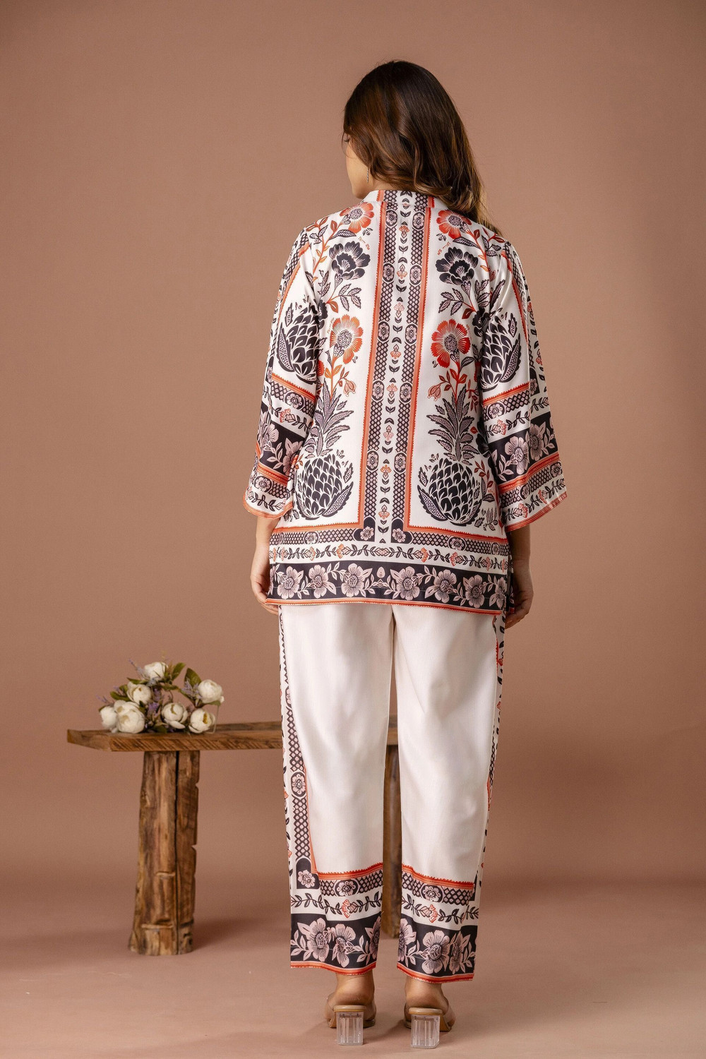 Image of Floressa Top Palazzos Co-ords Set