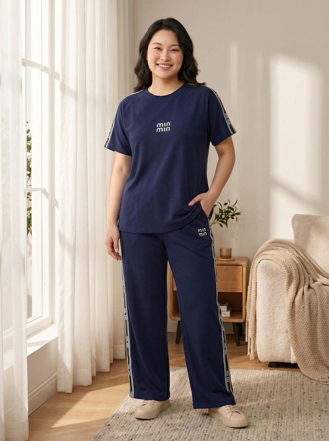 Image of Stem Rope Top Pant Co-ords Set