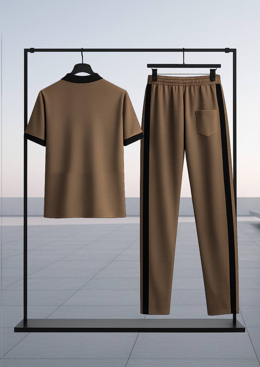 Yazole Solid Men Track Suit - Image 2