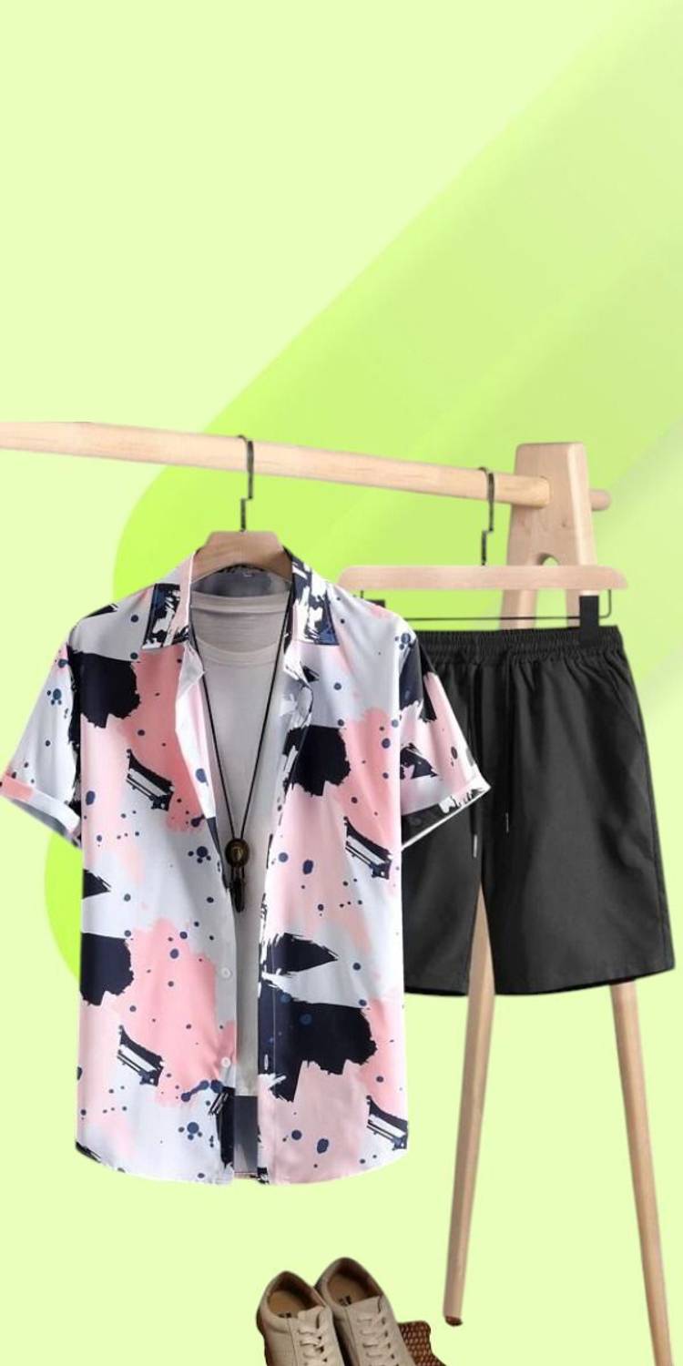 7starenterprise7 Shirt Chinos Co-ords Set