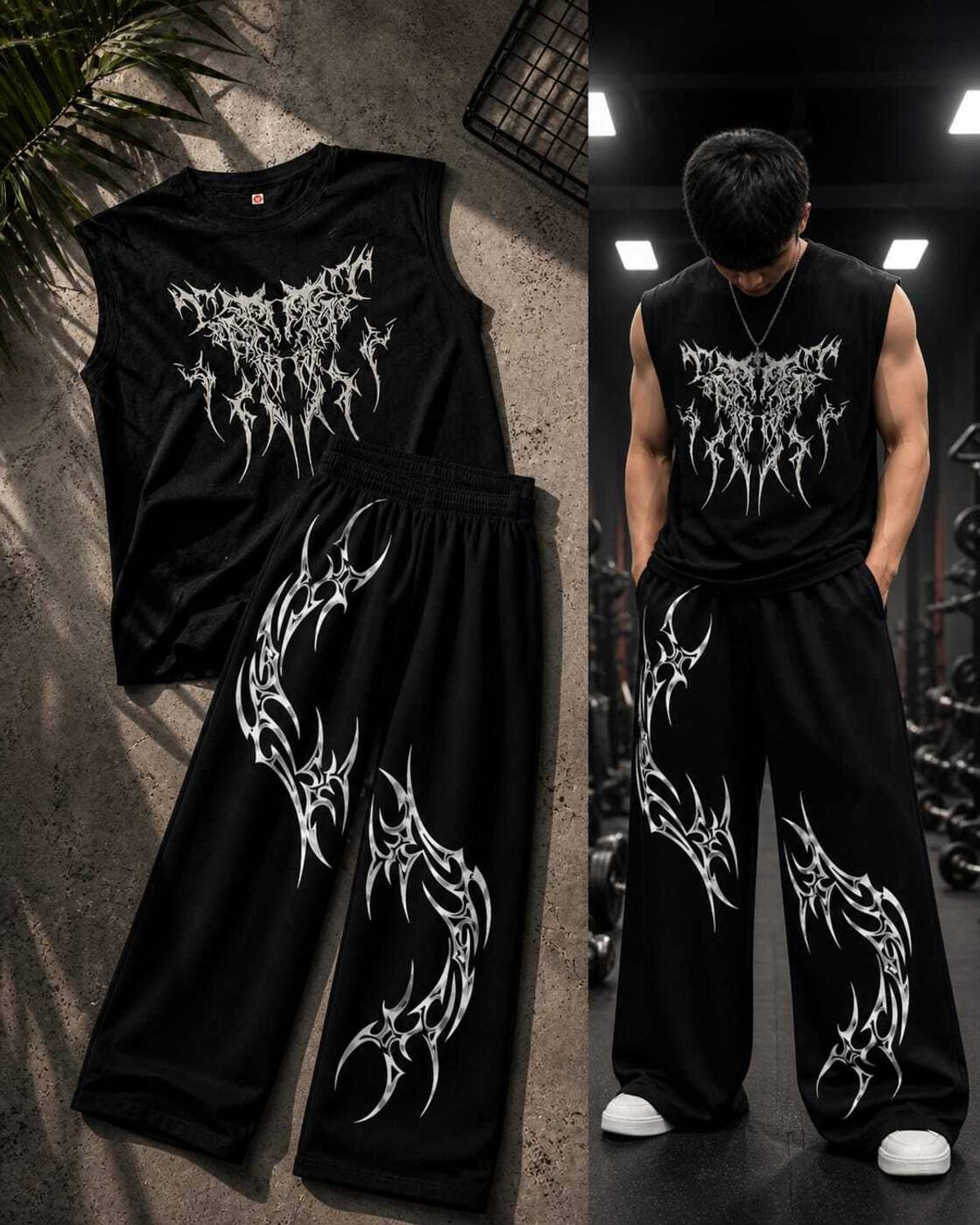 Toura Tshirt Pant Co-ords Set - Image 1