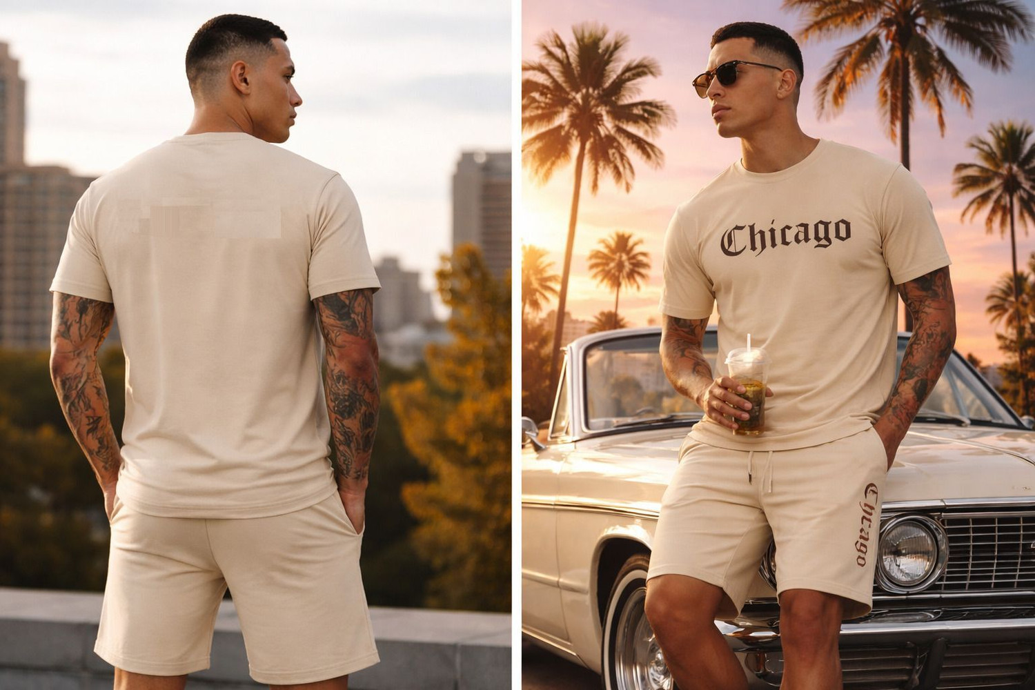 Image of Ruggstar Tshirt Regular Shorts Co-ords Set