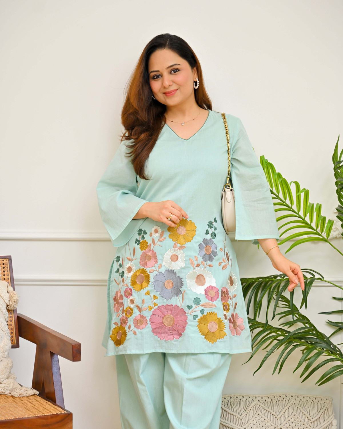Image of Monvari Tunic Pant Co-ords Set