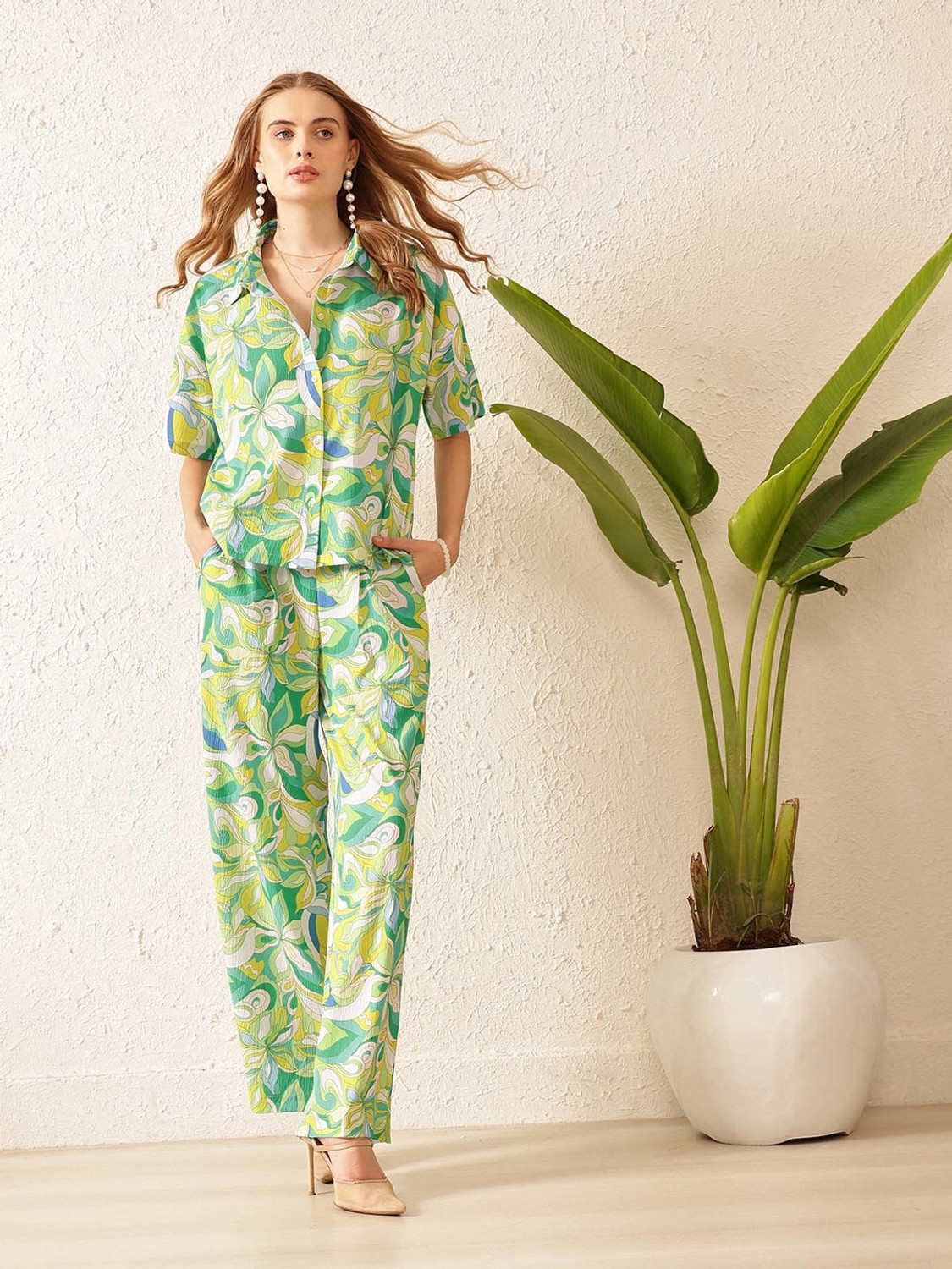 Image of STREET 9 Shirt Pant Co-ords Set