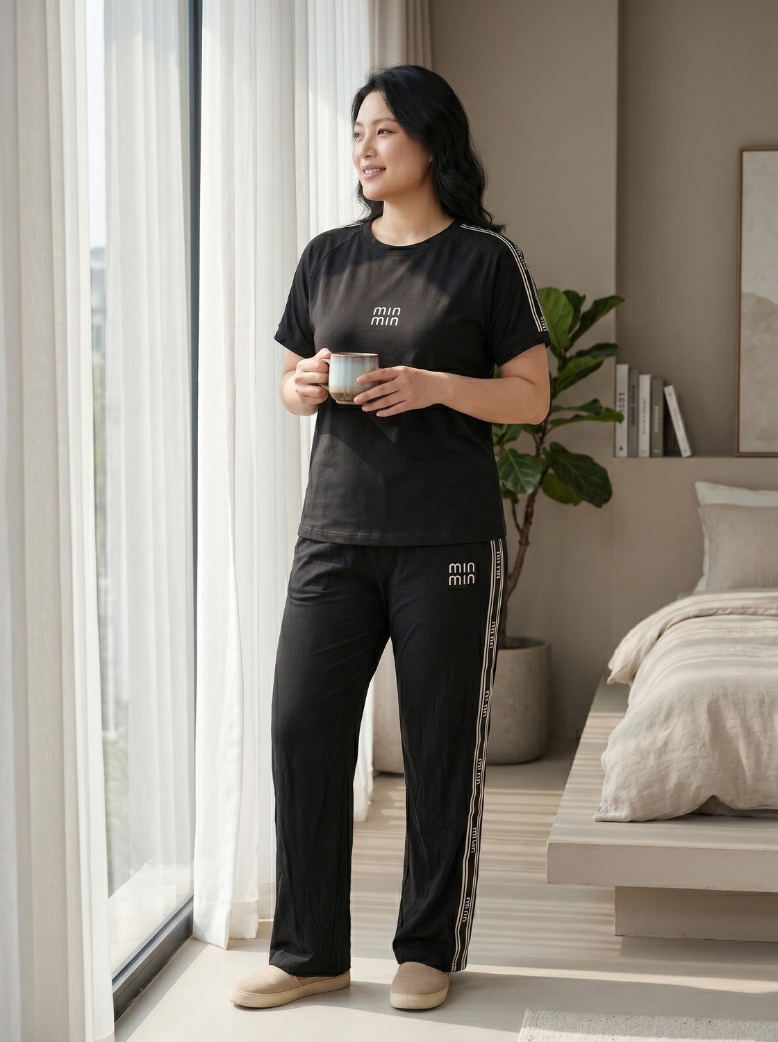 Image of Stem Rope Top Pant Co-ords Set