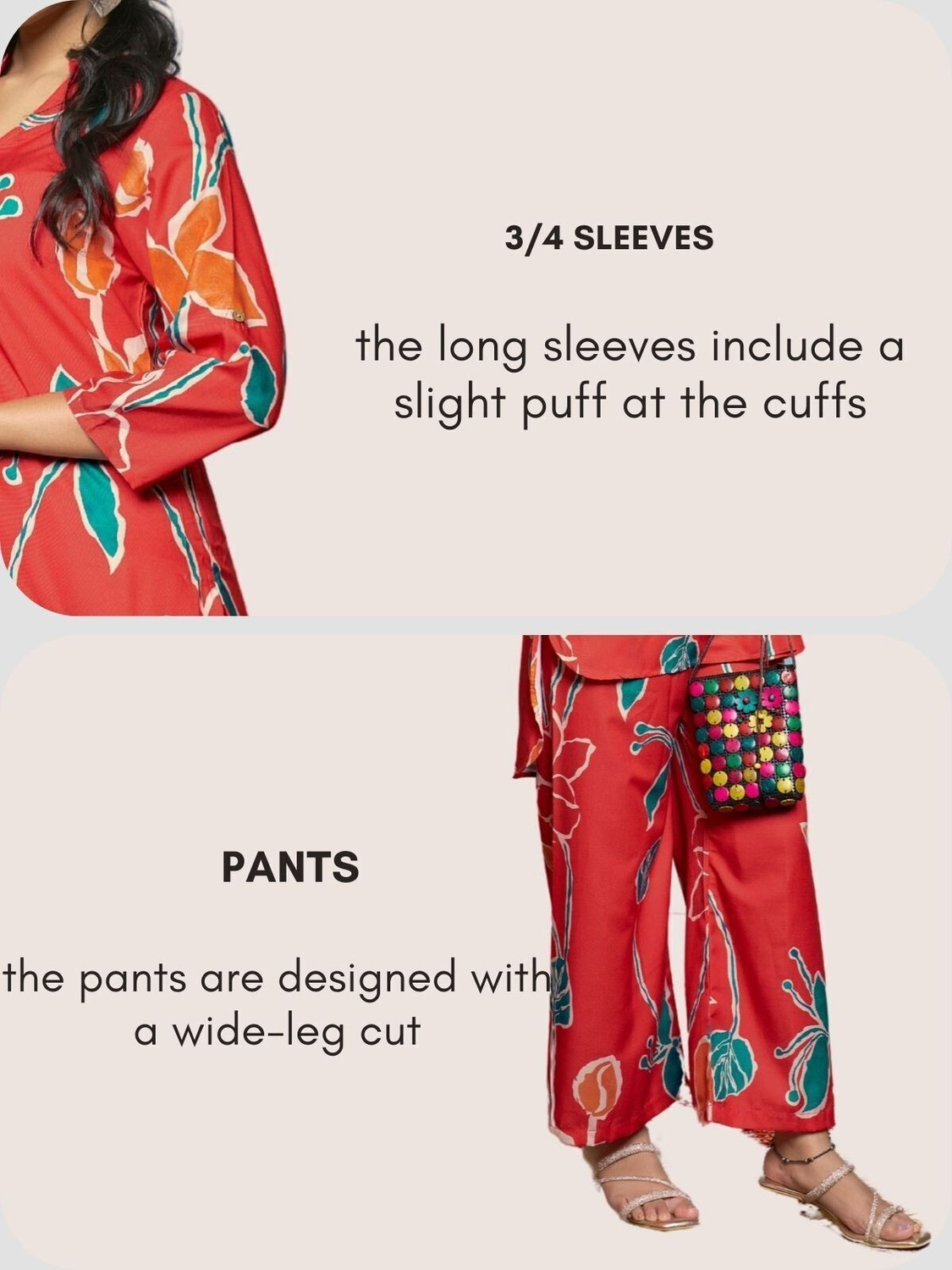 Image of Leriya Fashion Tunic Pant Co-ords Set