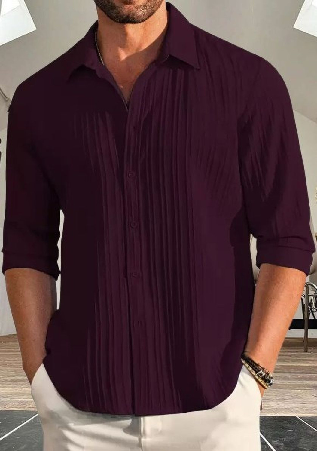 Image of TyrellFashion Men Shirt Pant Set