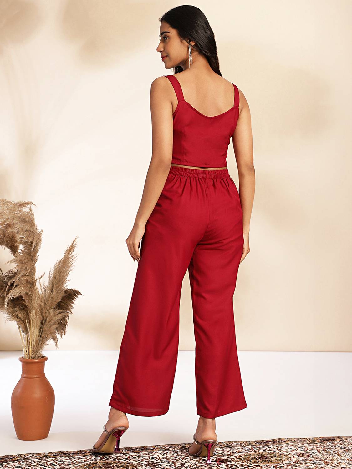 Janasya Top Pant Co-ords Set with Jacket - Image 5