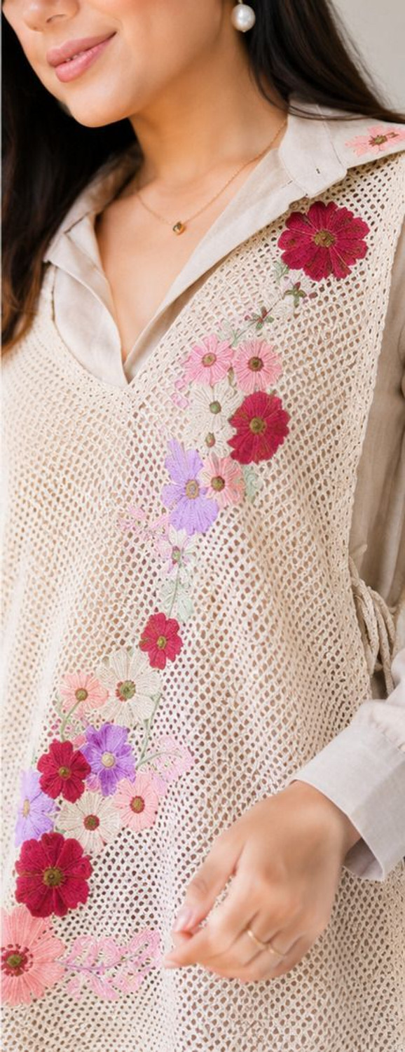 Image of PreciaLabel Shirt Pant Co-ords Set with Shrug