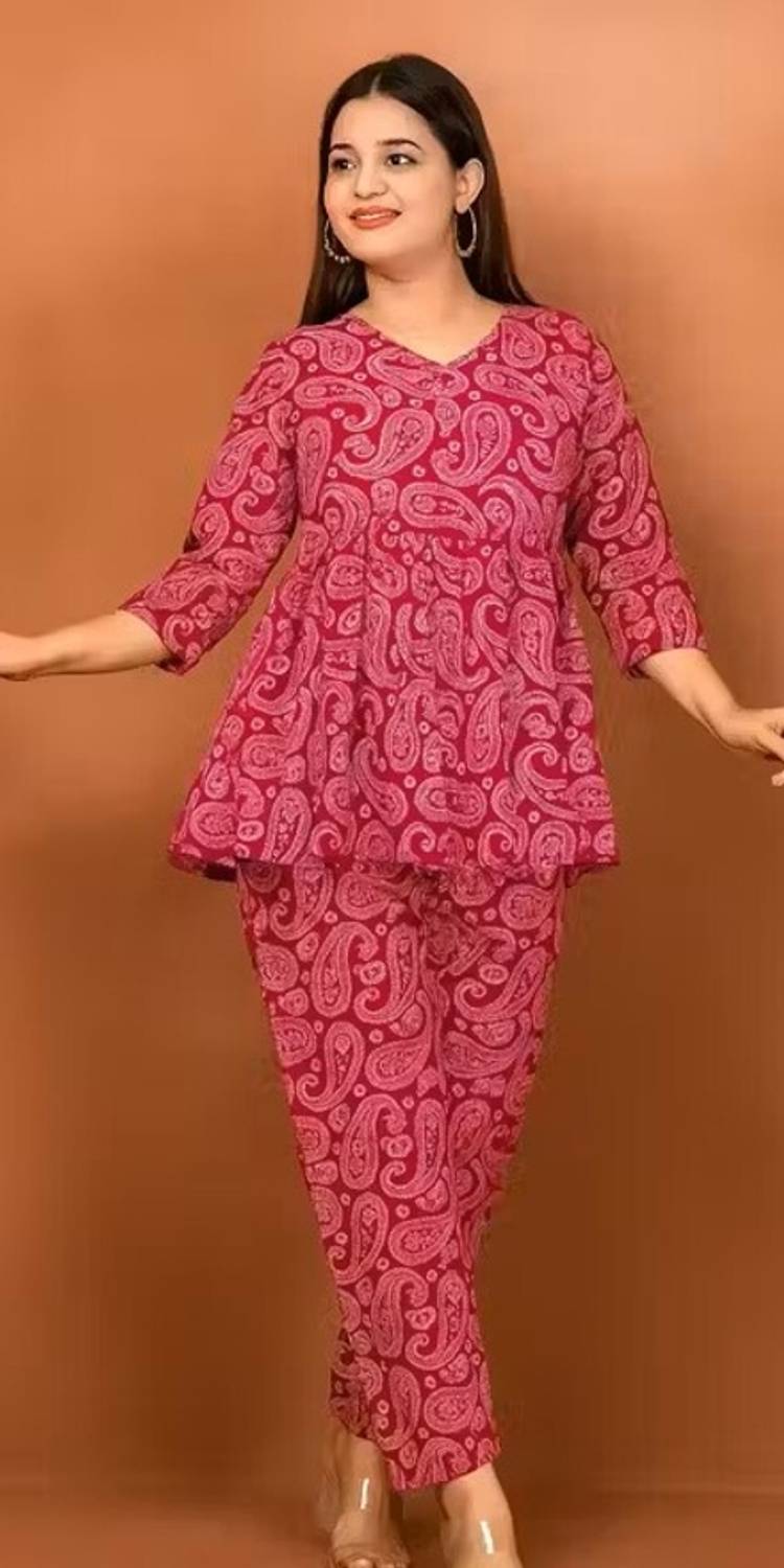 Babli fashion Top Pant Co-ords Set