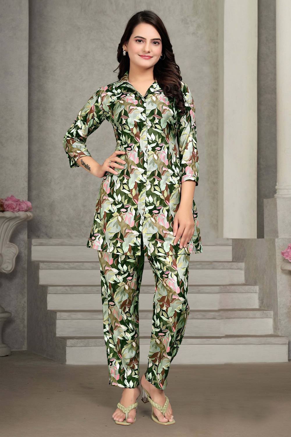 Diamoon Top Pant Co-ords Set