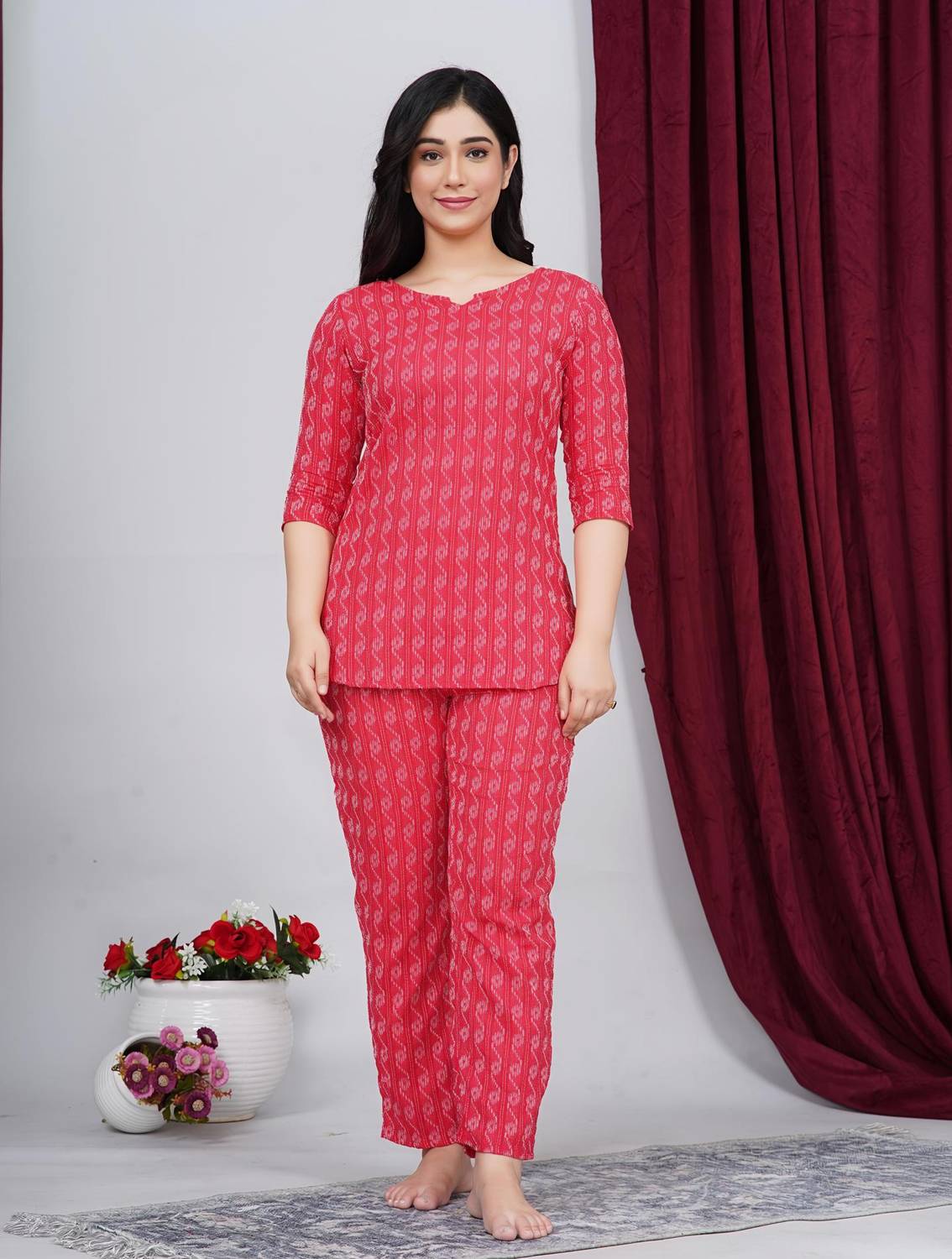 SONAVA CLUB Top Pant Co-ords Set