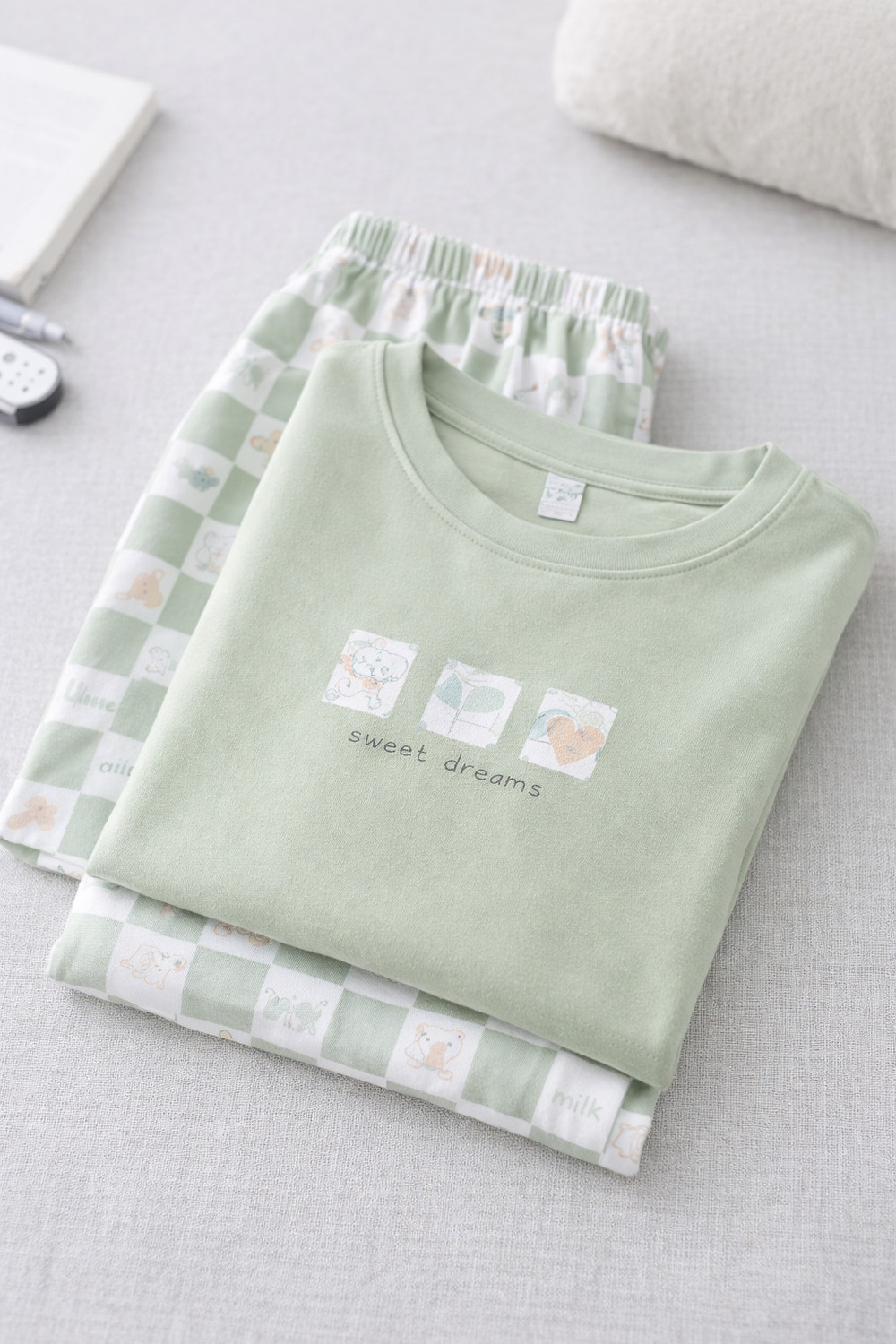 Image of BYAARA CREATION Tshirt Palazzos Co-ords Set