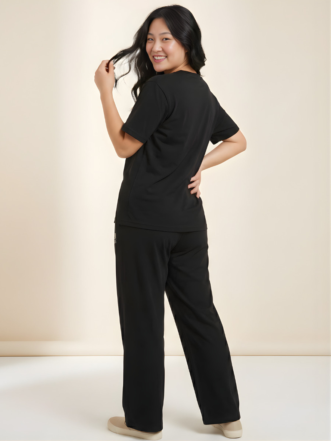 Image of Stem Rope Top Palazzos Co-ords Set