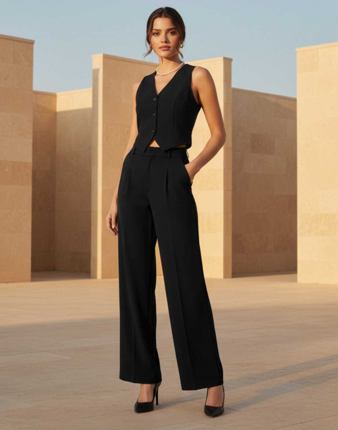 Image of Selvia Top Pant Co-ords Set