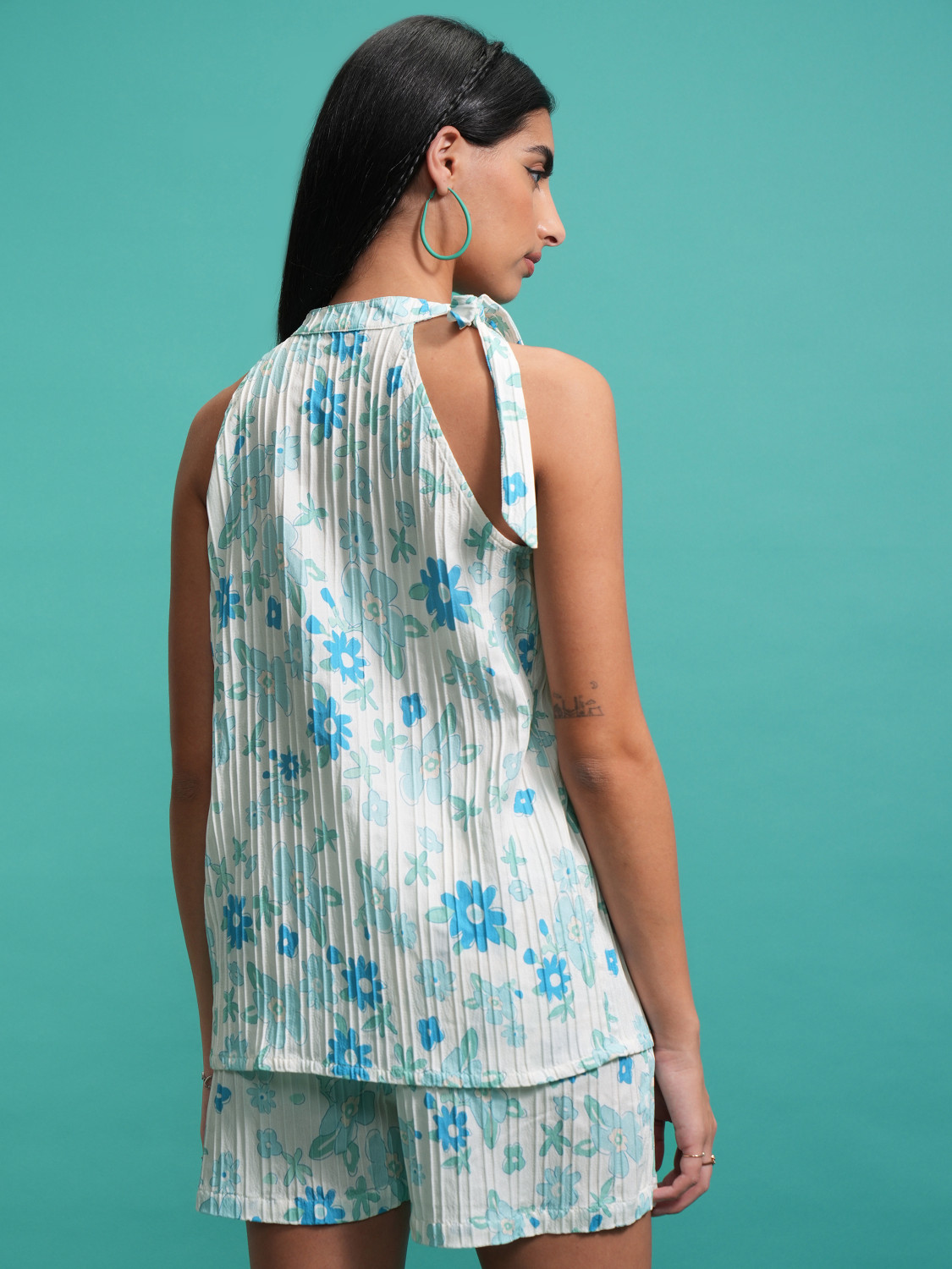 Image of Tokyo Talkies Top Regular Shorts Co-ords Set