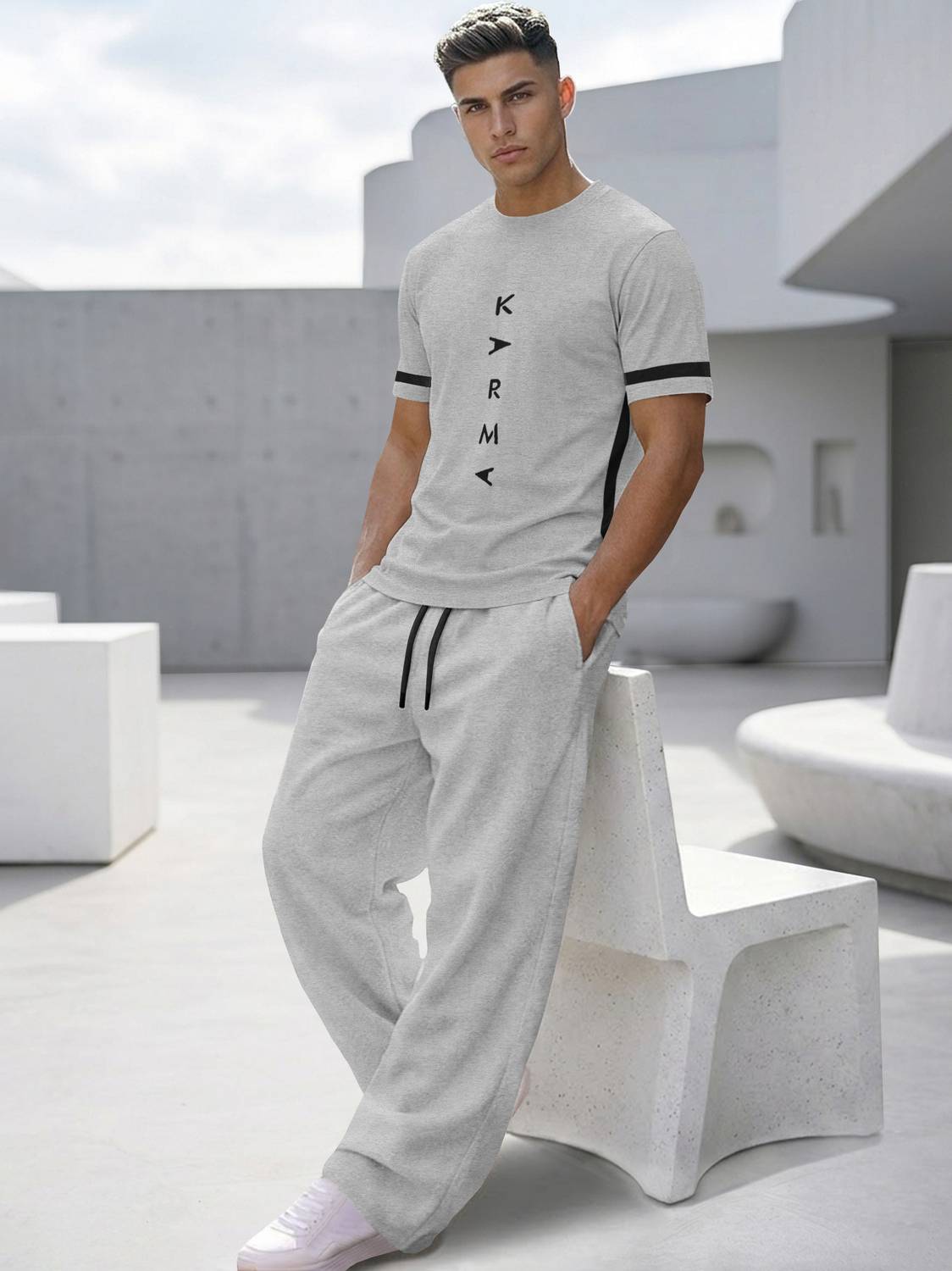 TRIPR Tshirt Pant Co-ords Set - Image 3