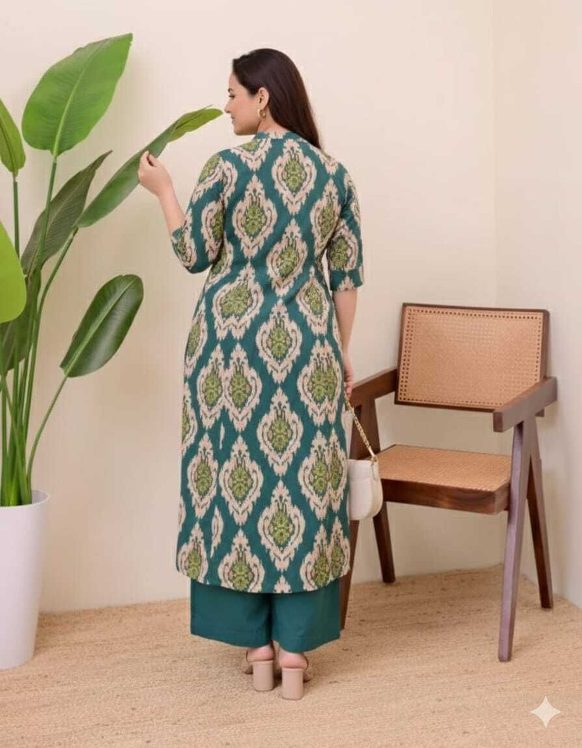 Image of Glorygarb Women Viscose Rayon Kurta Palazzo Set