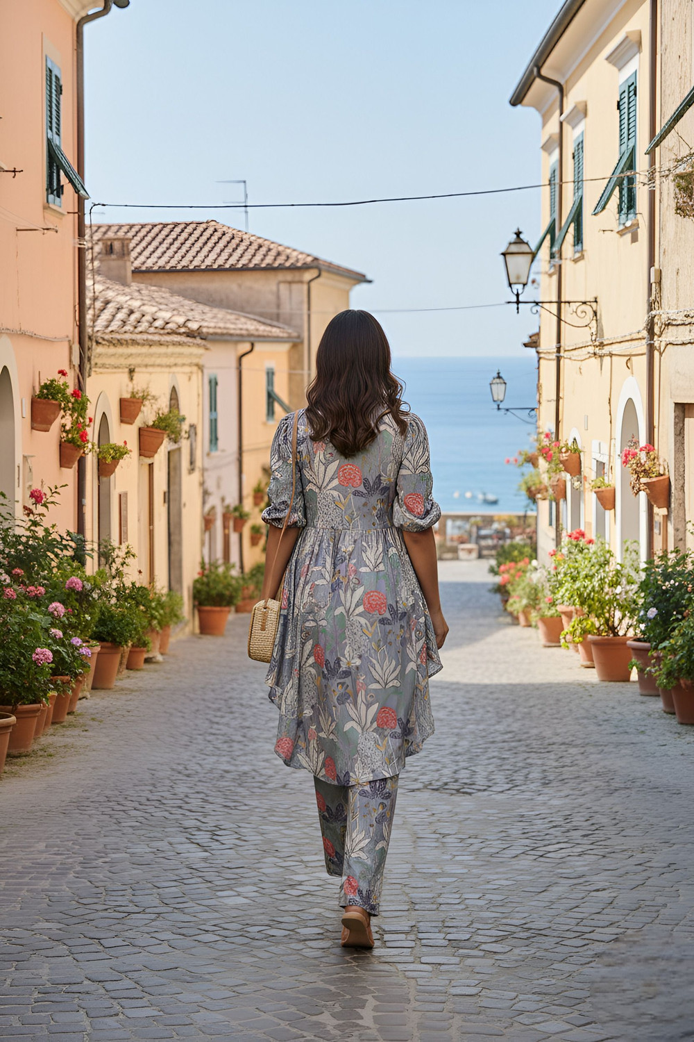 Image of Leriya Fashion Tunic Palazzos Co-ords Set