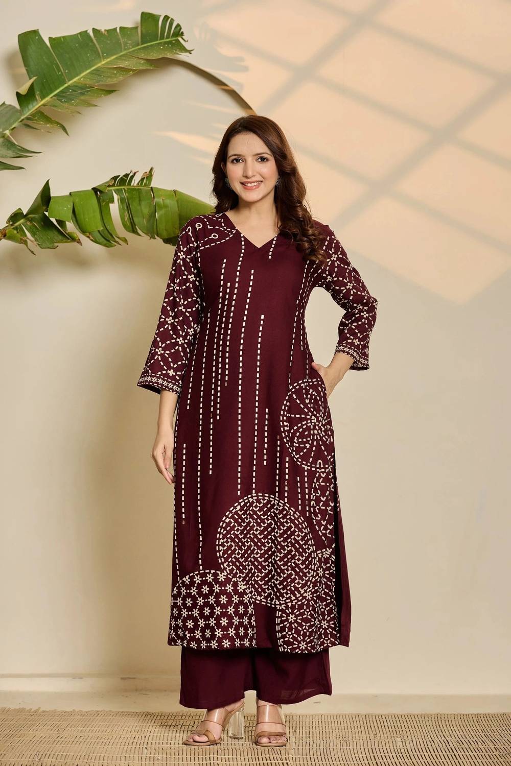 Banwaree Tunic Palazzos Co-ords Set