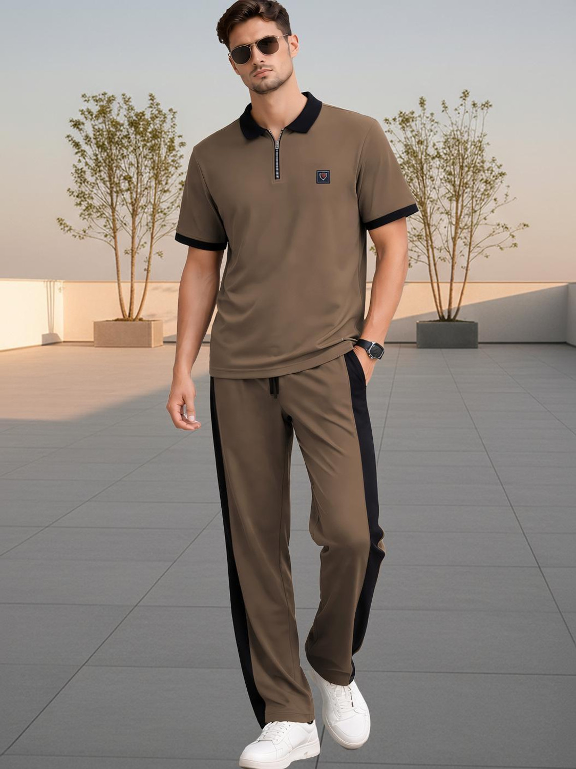 Yazole Tshirt Pant Co-ords Set