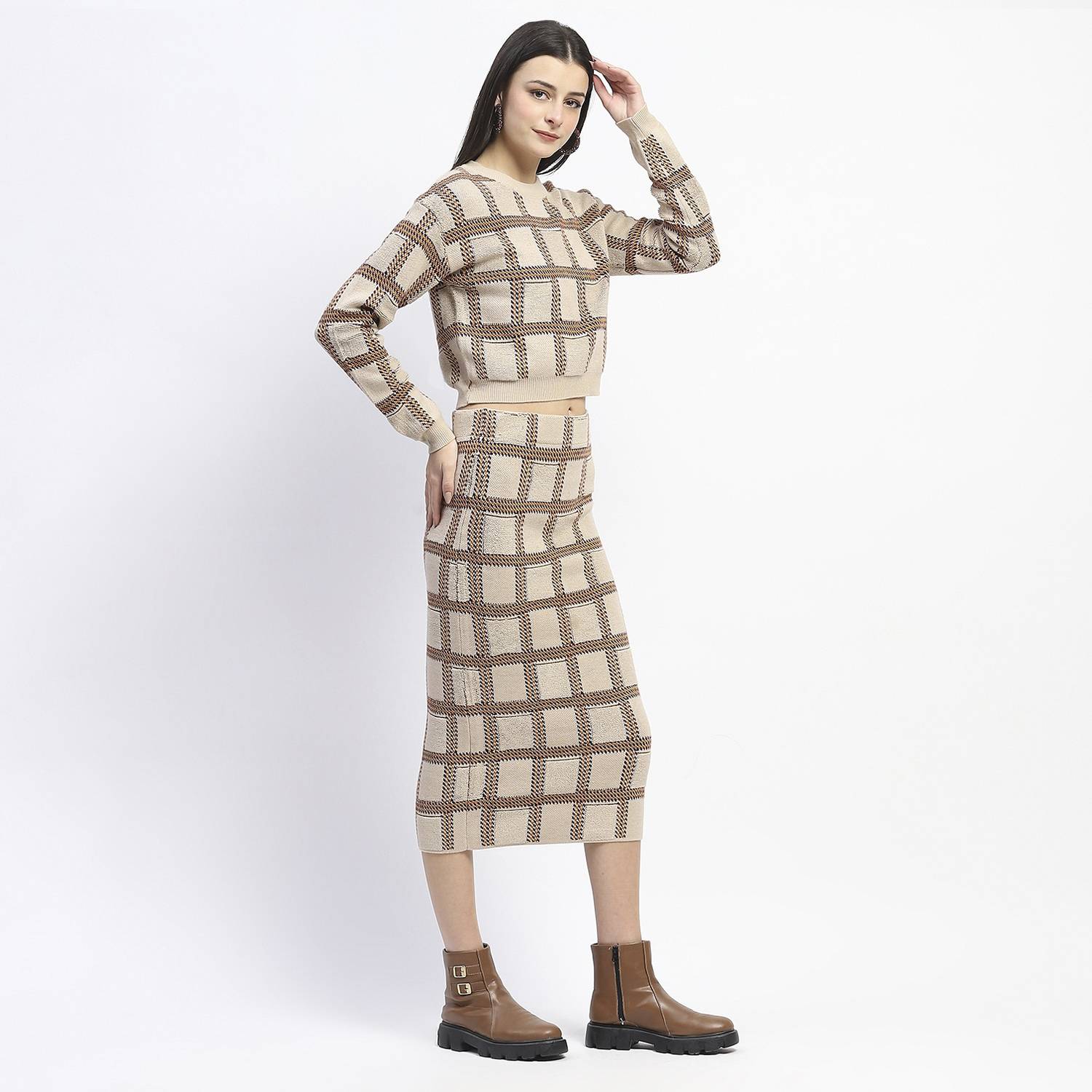 MADAME Top Skirt Co-ords Set Price in India - Buy MADAME Top Skirt