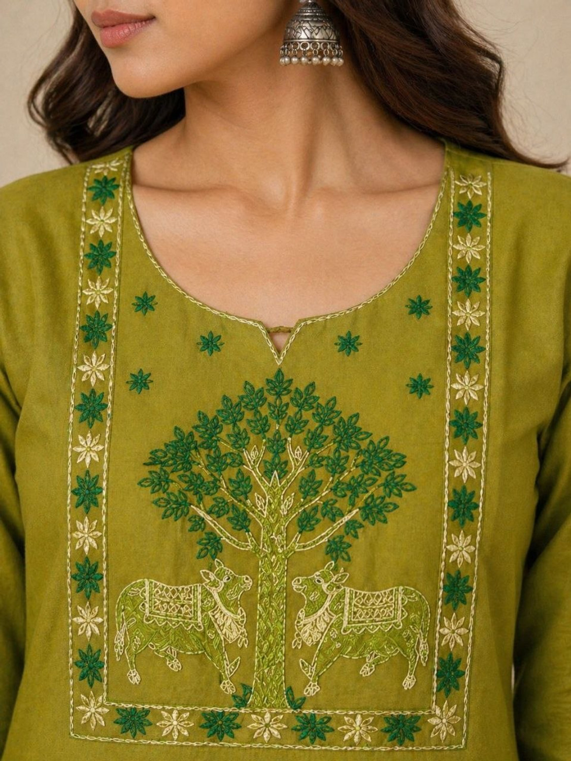 Image of ANJANA FASHION Women Kurta Pant Set