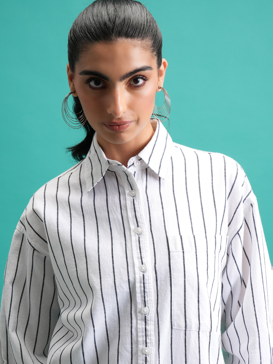 Image of Tokyo Talkies Top Pant Co-ords Set with Blazer
