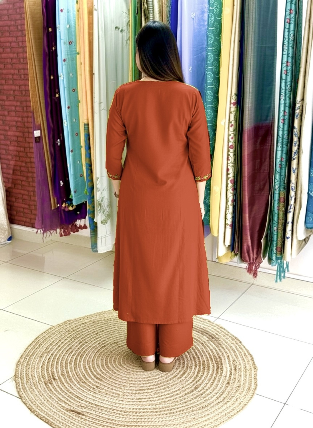 Image of SEAKART Women Kurta Pant Set