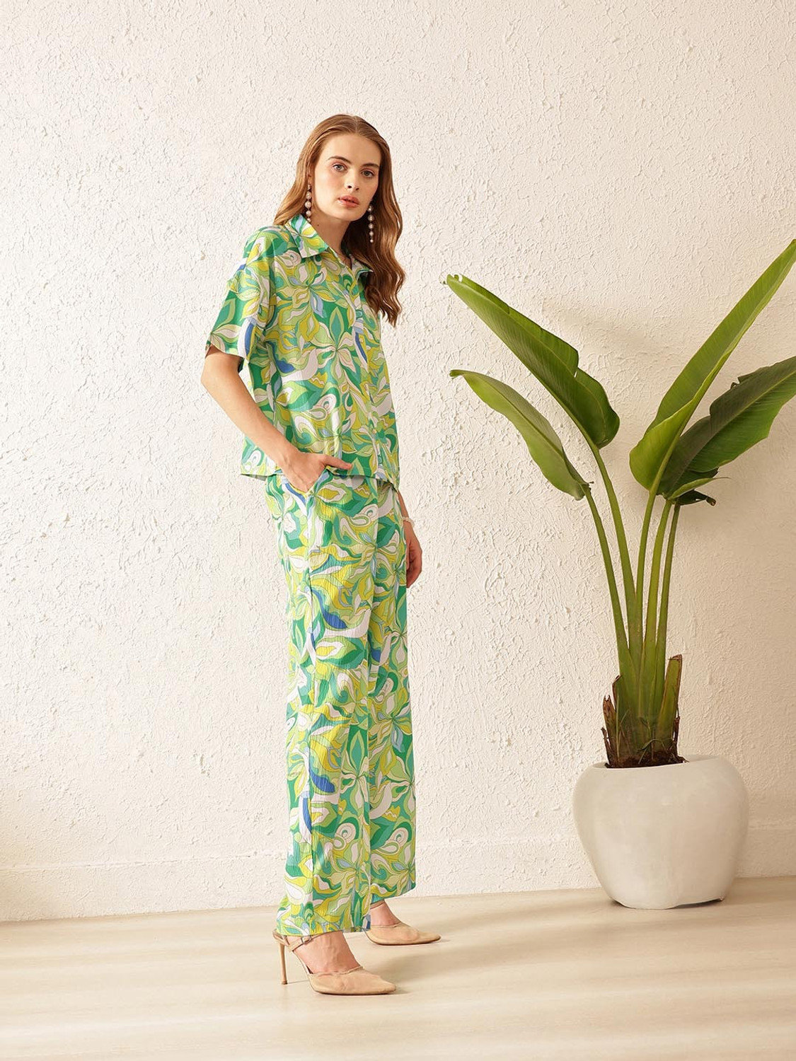 Image of STREET 9 Shirt Pant Co-ords Set
