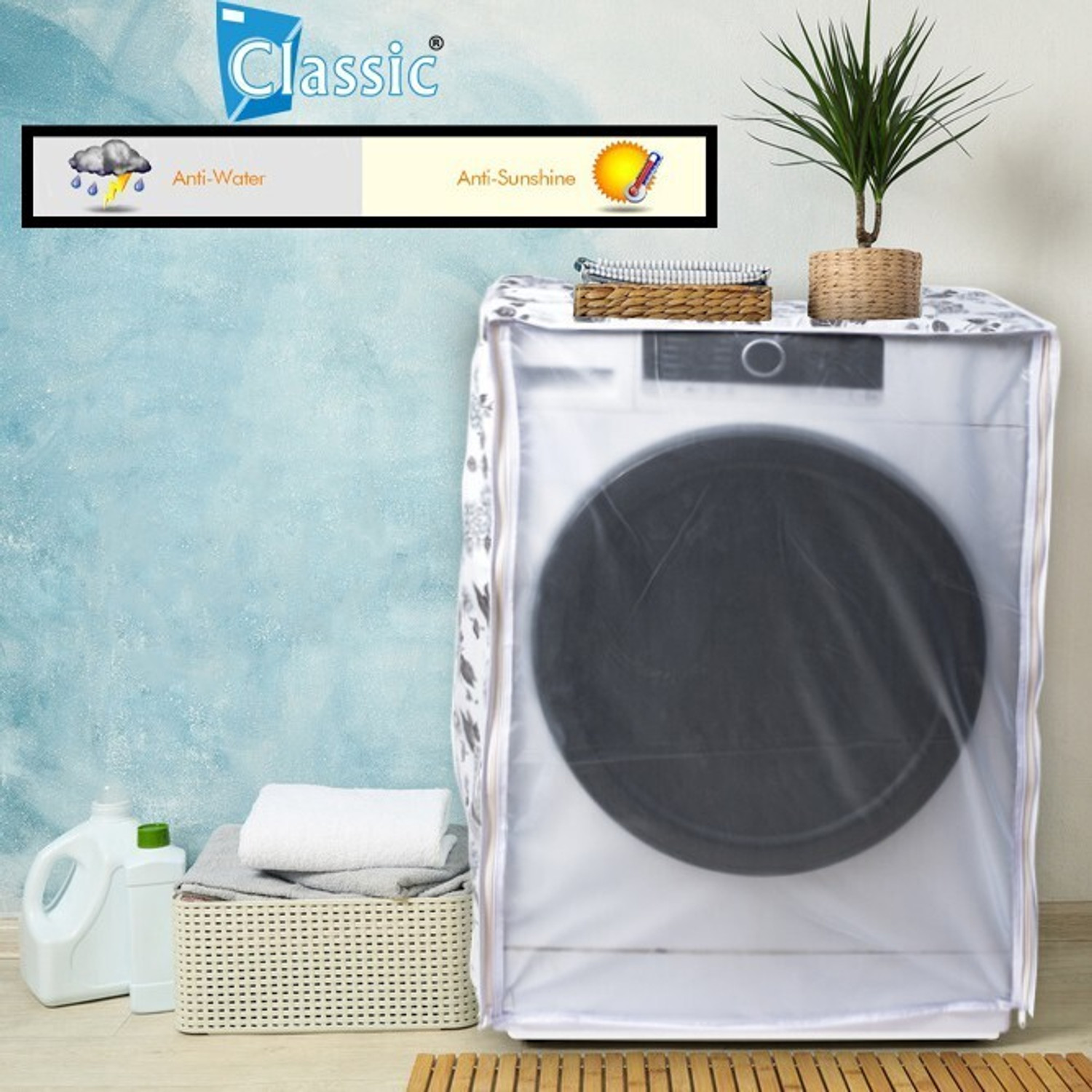 Image of Classic Front Loading Washing Machine Cover
