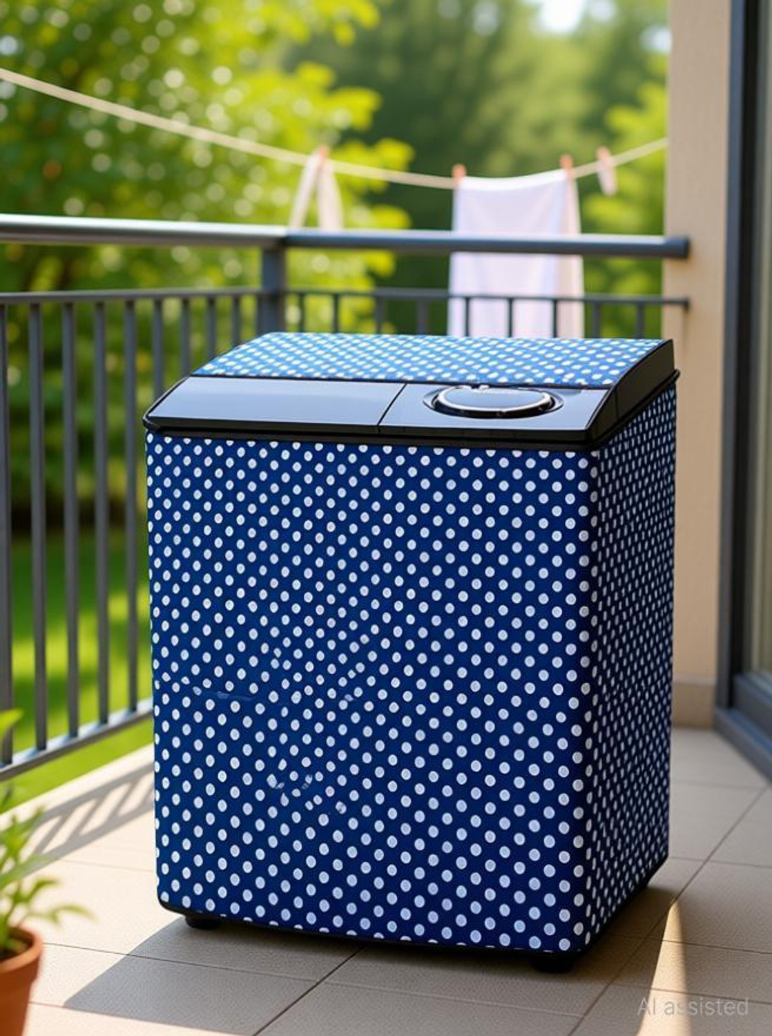 Image of Homeify Semi-Automatic Washing Machine Cover