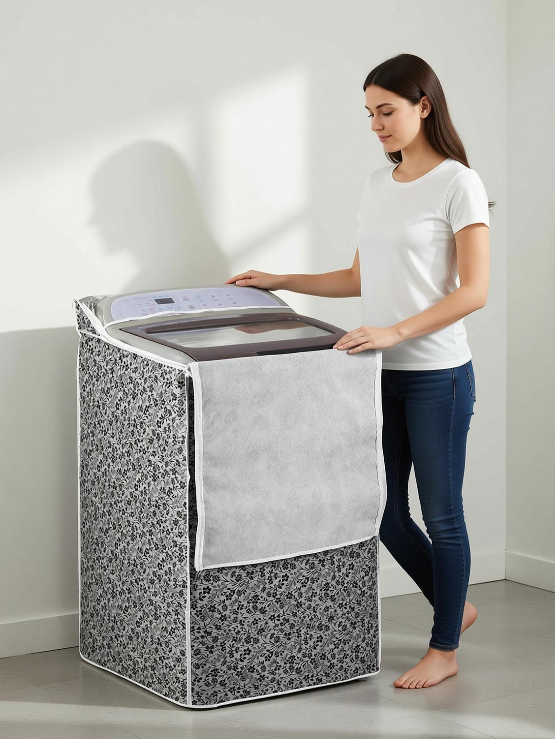 Image of AMPEREUS Top Loading Washing Machine Cover
